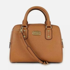 Michael Kors Small Saffiano Leather Satchel Bag